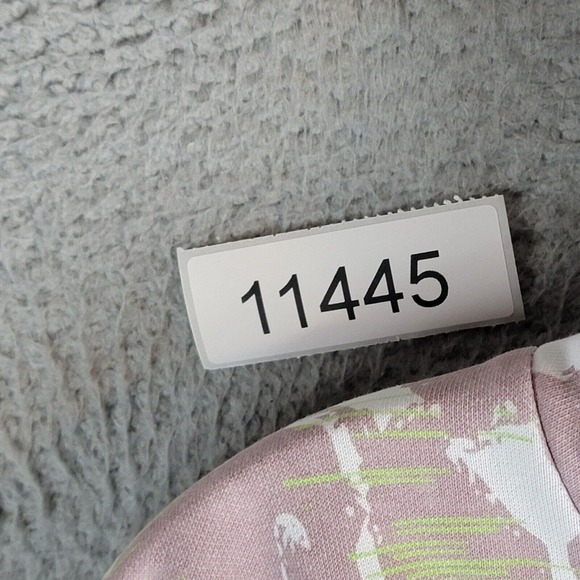 Gymshark Hoodie Womens Medium Oversized White Pink Camo Splotch GLP05791 EUC - Picture 8 of 8